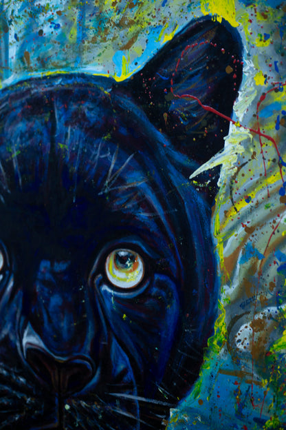 Abstract Black Panther